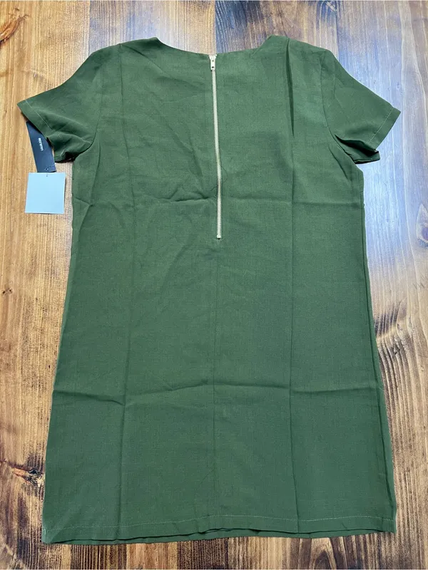 Lulus Shift and Shout Olive Green Shift Dress Size Medium NWT - Image 9