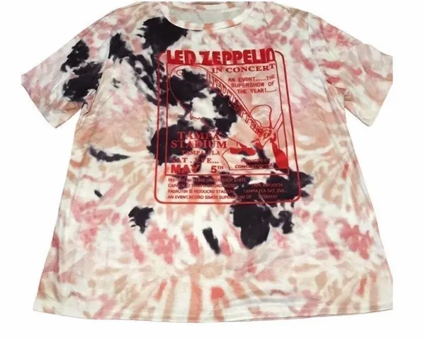 NEW Led Zeppelin Tie Dye T-shirt. XL - Image 7