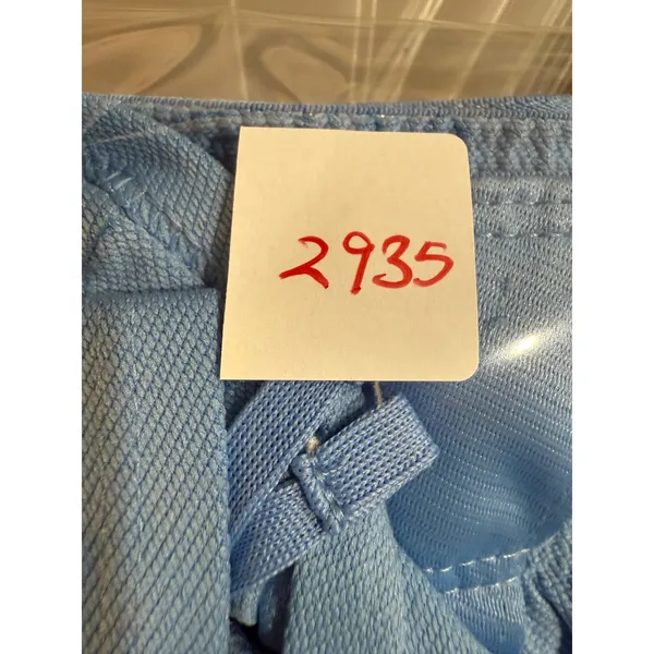 Nike‎ Dri-FIT Womens XL Light Blue Running Athletic Shorts Elastic Waist Swoosh - Image 10