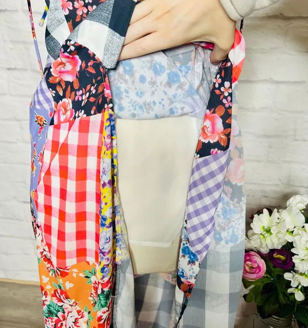 Jaded London Patchwork Dress - Image 13