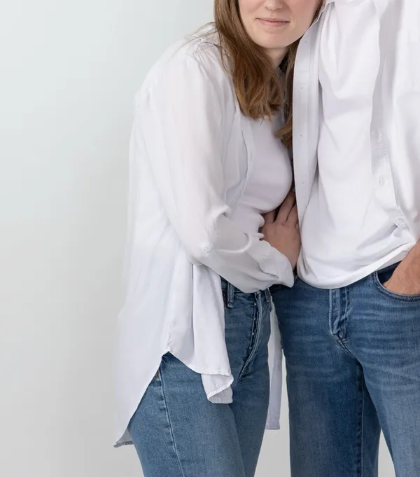 BeachLunchLounge White Button Down Shirt - Image 5