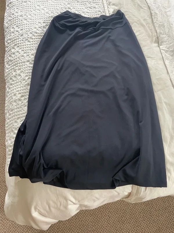 Long black skirt Blue Size M - Image 2