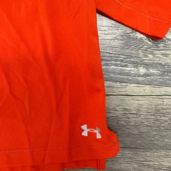 Under Armour Fast Pitch Women's Red Long Sleeve Athletic Top - Image 5