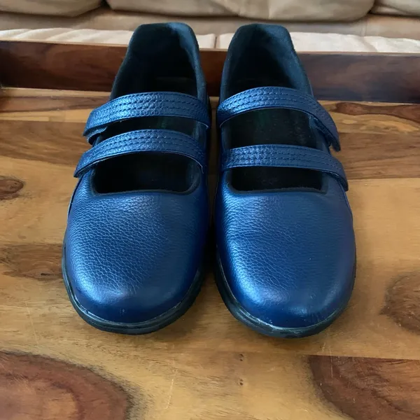 PROPHET Blue Leather Shock Absorbent Walking Shoes Size 9.5 - Image 5