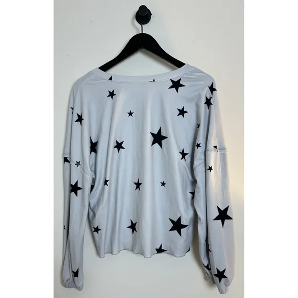 Long Sleeve Pajama Two Piece Shorts and Top Soft Pajama Set Size Small - Image 6