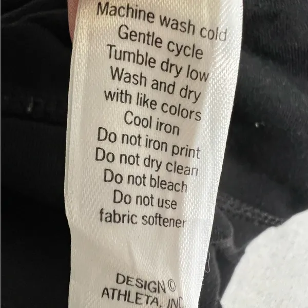 Athleta Mind Over Mat Criss Cross Capri Length‎ Leggings Size Small 722063 - Image 8