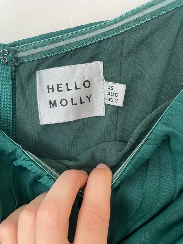 Hello Molly Emerald Midi Dress - Image 5