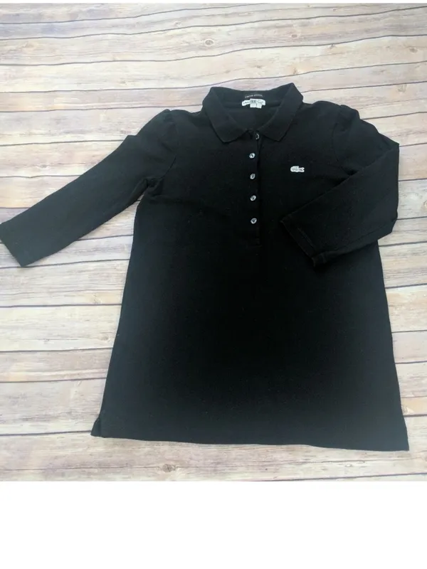 Lacoste limited edition 3/4 sleeves slim polo S - Image 3