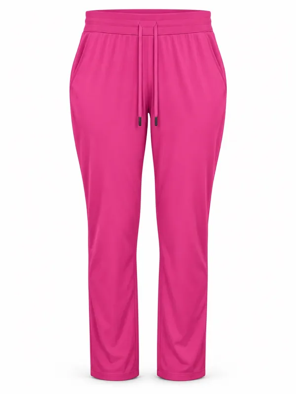 Halara Pink Drawstring Athletic Joggers Women’s L - Image 2