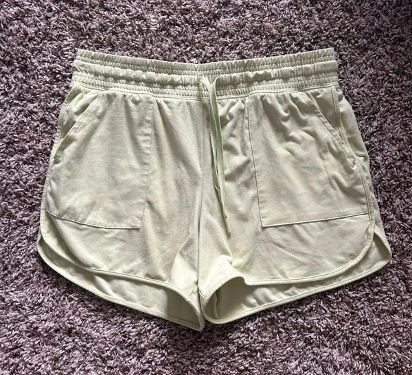 sweat shorts Yellow - Image 4