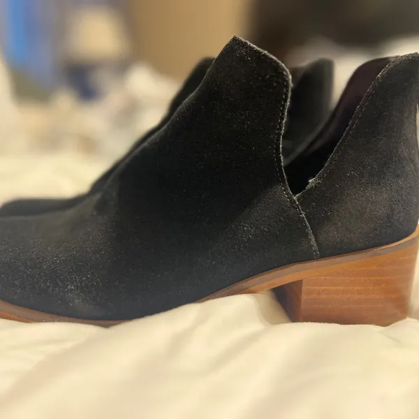 Steve Madden Black Suede Ankle Boots - Image 2