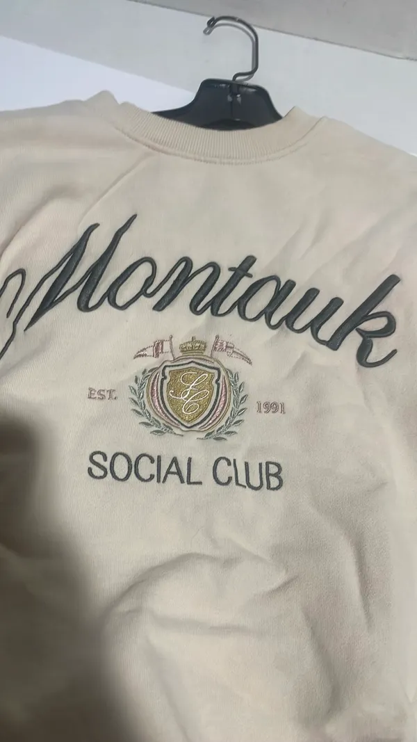 Garage Beige sweatshirt size xs - Image 3