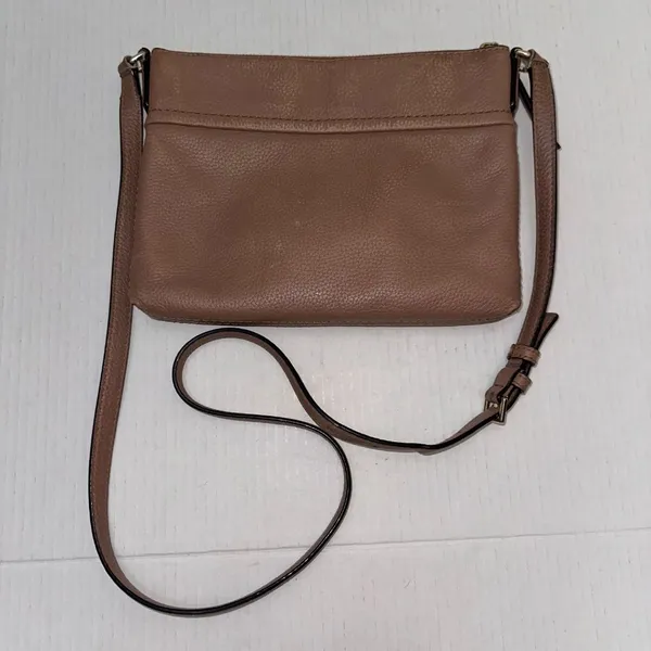 Kate Spade Jackson Street Gabriele Crossbody Bag Brown Leather‎ Adjustable Strap - Image 16