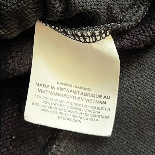 NIKE Cropped Crew Neck Sweatshirt sz M - Image 5