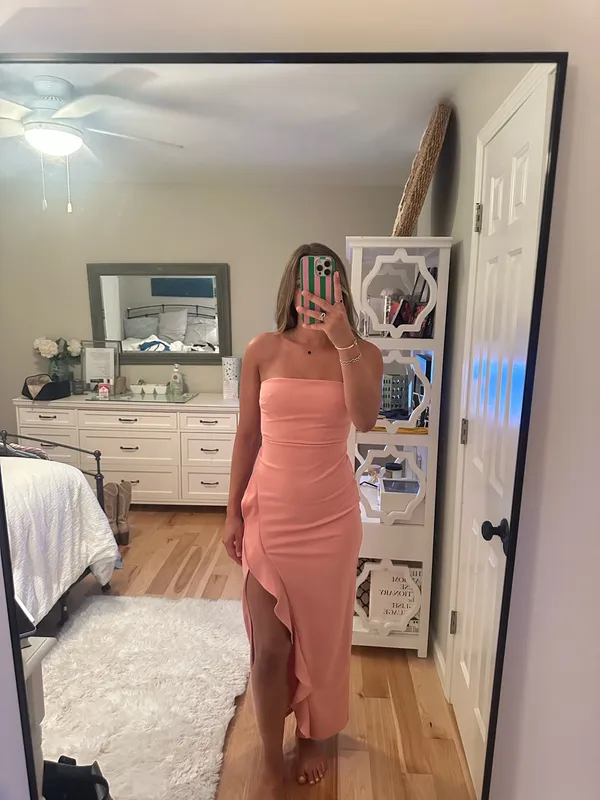Lulus maxi dress pink - Image 2