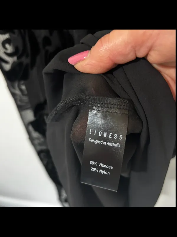 Lioness Stars Align Midi Dress Halterneck Size M - Image 8