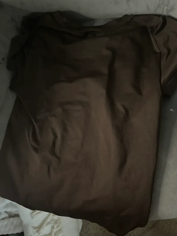 Aritzia Sunday Best SinchSeamless Willow Hip T-Shirt Brown - Image 3