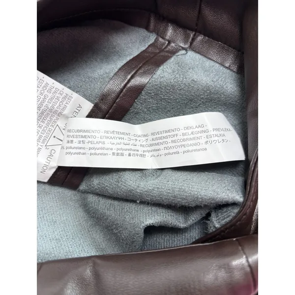 ZARA Brown Wide Leg Trousers Pants Women's Size XS NWOT - Image 7