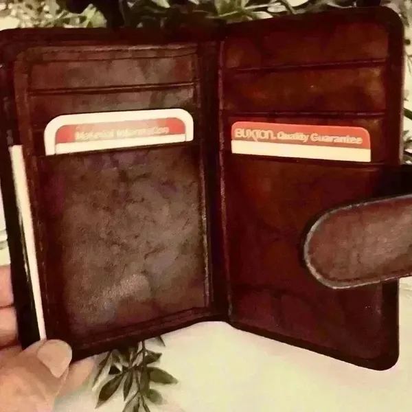 Burton Brown Leather Wallet Set - Image 7