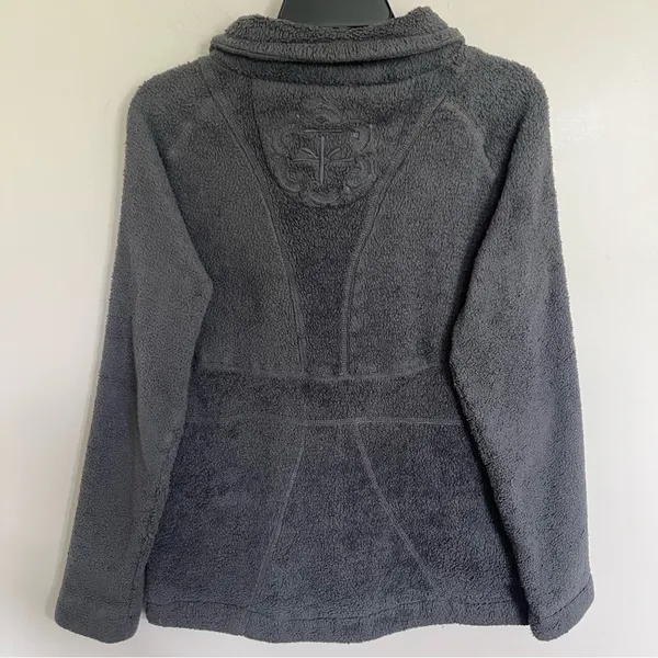 Women's Soybu Fleece Full Zip Jacket Sweatshirt Size Large‎ Gray - Image 13