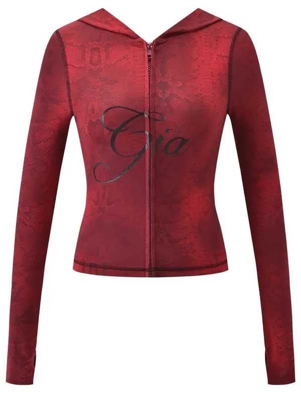 I.AM.GIA Blare Hoodie Red XS NWT IN PACKAGE - Image 4