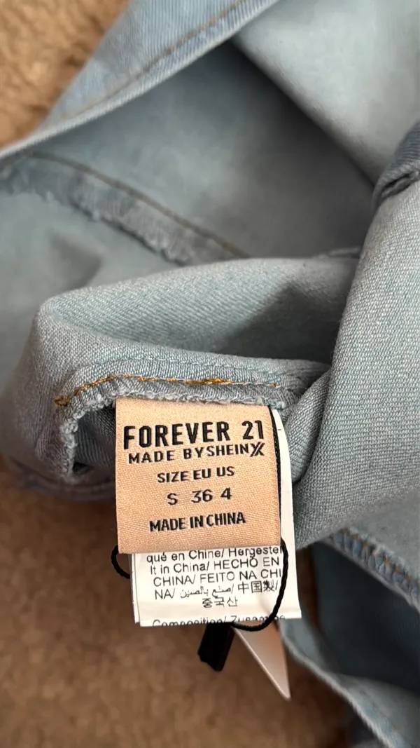 Denim Tank Top Shein - Image 4
