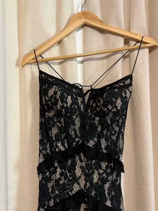 Niali lace dress Black Size 8 - Image 8