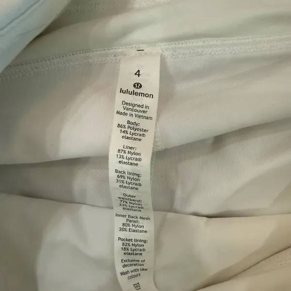 Lululemon EUC: Play off the Pleats Mid-Rise Skirt - Image 3