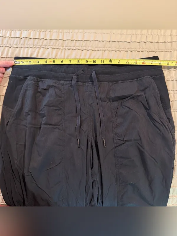 Lululemon Dance Studio Mid Rise Jogger Pants Black 14 W5ENMS Plus Size - Image 5