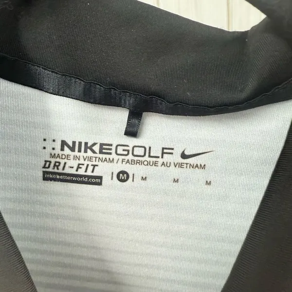 Nike Golf Women’s Medium Striped Golf Polo Shirt Athletic - Image 2