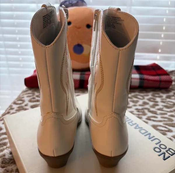 White No Boundaries Western Boots - Image 4