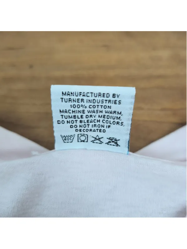 USA Made Vintage Ottermelon NWF Cotton Pink T-Shirt Medium - Image 6