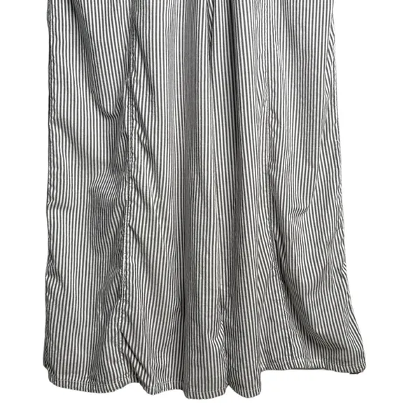 American Eagle Outfitters Jumpsuit 2XL XXL Striped Smocked Lined Wide Leg Cotton - Image 6