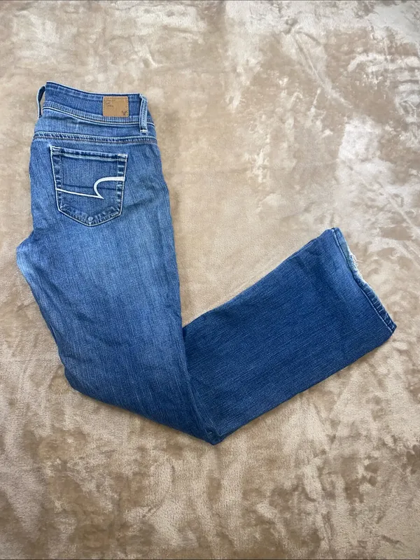 American Eagle Outfitters Blue Boot Cut Jeans - Image 2