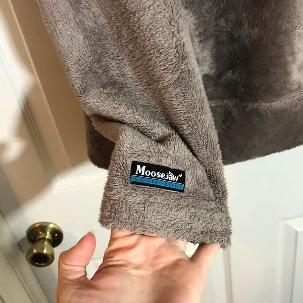Moosejaw‎ fleece jacket Gray Size M - Image 6
