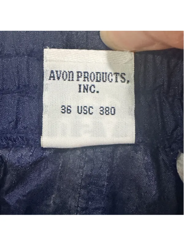 Vintage 90s USA Olympic Track Pants Windbreaker Colorblock Navy Medium - Image 7