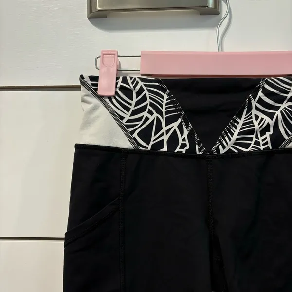Lululemon Black Biker Shorts - Image 2
