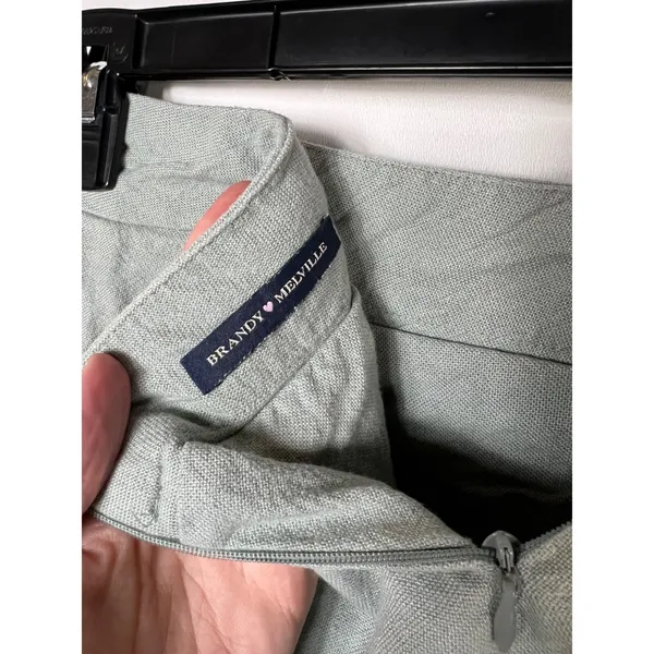 Brandy Melville green‎ skort Women's size small Preppy Summer - Image 6