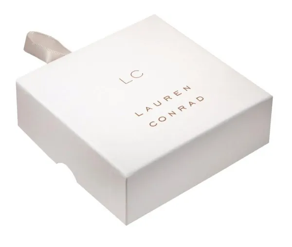 LC Lauren Conrad Heart Necklace & Earring Set - Image 3