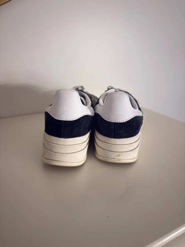 Black Adidas Gazelle Sneakers - Image 4