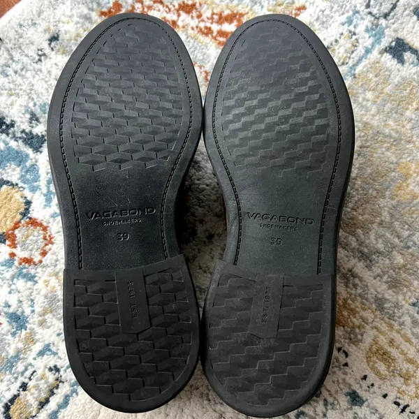 Vagabond Alex Loafers size 39 suede brown black - Image 7