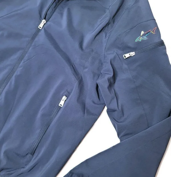 Greg norman size medium navy zip up jacket. - Image 2