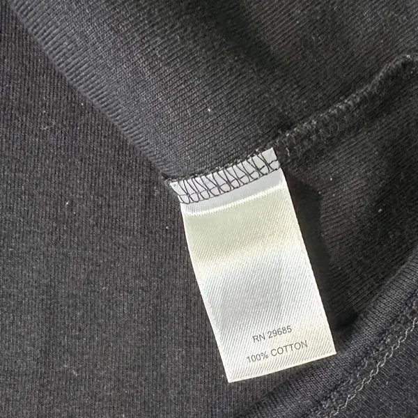 Pendleton Top Womens Medium Tee Shirt Black Cotton Short Sleeve‎ Pullover Boxy - Image 7