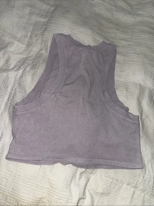 Organic Basics Lilac Bralette Purple Size M - Image 3