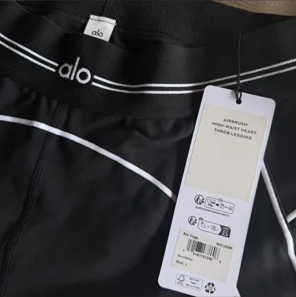 ALO yoga airbrush high-waist heart throb leggings - Image 3