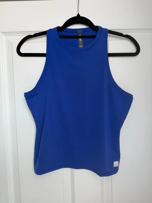 Vuori AllTheFeels™ Crew Tank Blue - Image 3