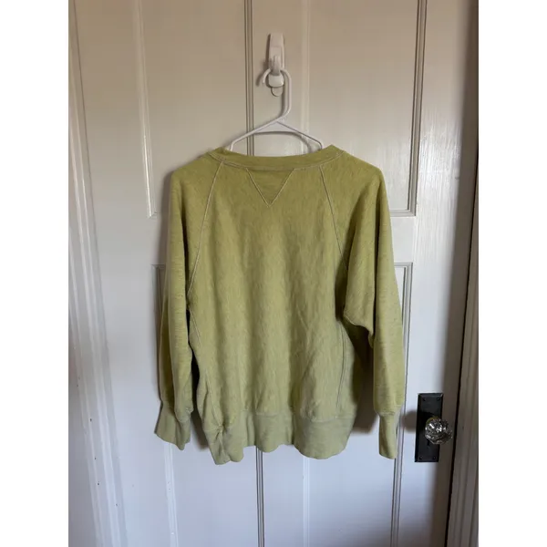 Free People FP Movement Metti chartreuse sweatshirt size‎ xs - Image 5