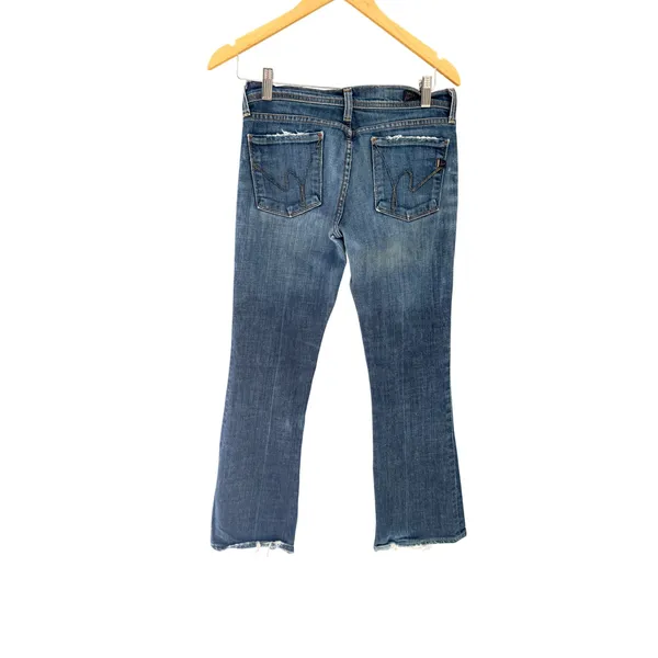 Citizens of Humanity Ingrid 002 Low Waist Flare‎ Jeans Blue Medium Wash 29 - Image 4