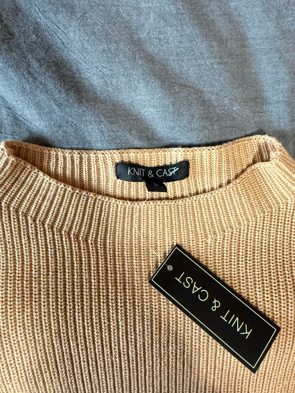Sweater vest Tan Size M - Image 2