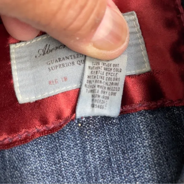 ABERCROMBIE & FITCH Classic Denim Jacket size M - Image 9